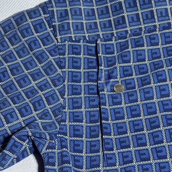 Vintage Y2K Paco Sport Embroidered All Over Print Button Up Shirt Men's Large - Picture 6 of 11